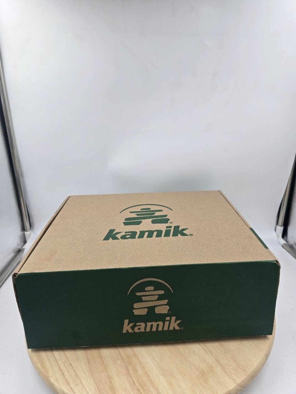 NWT Kamik boys Tundra Jr Fossil Boys Winter Boots sz 1 - Picture 9 of 10
